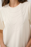 T-Shirt Panda mit Perlen