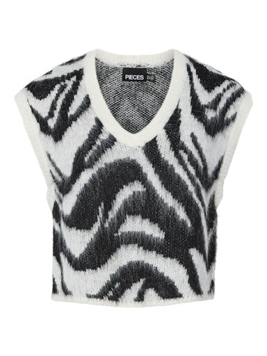 cloud dancer/black zebra